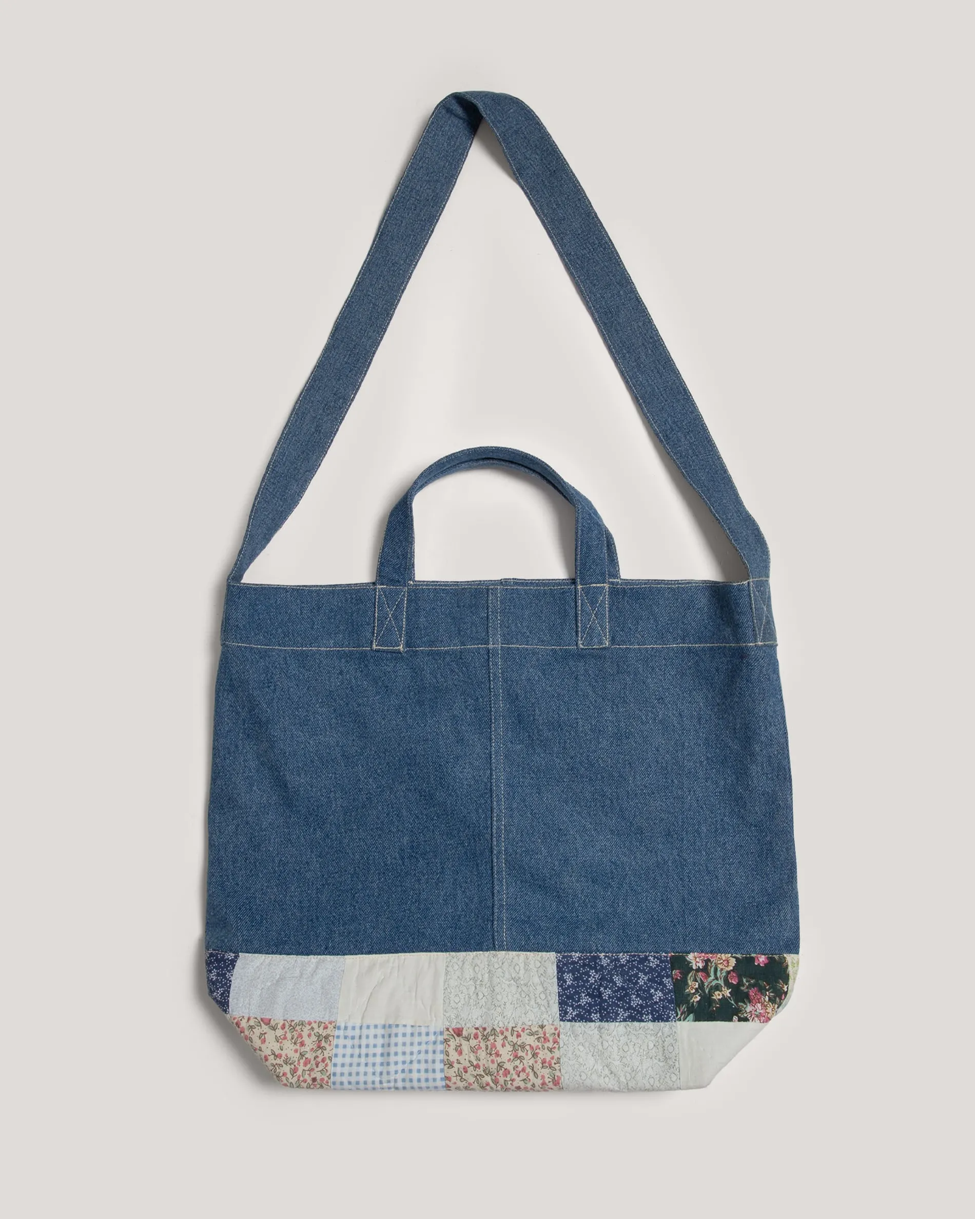 Women YMC Denim Tote Bag