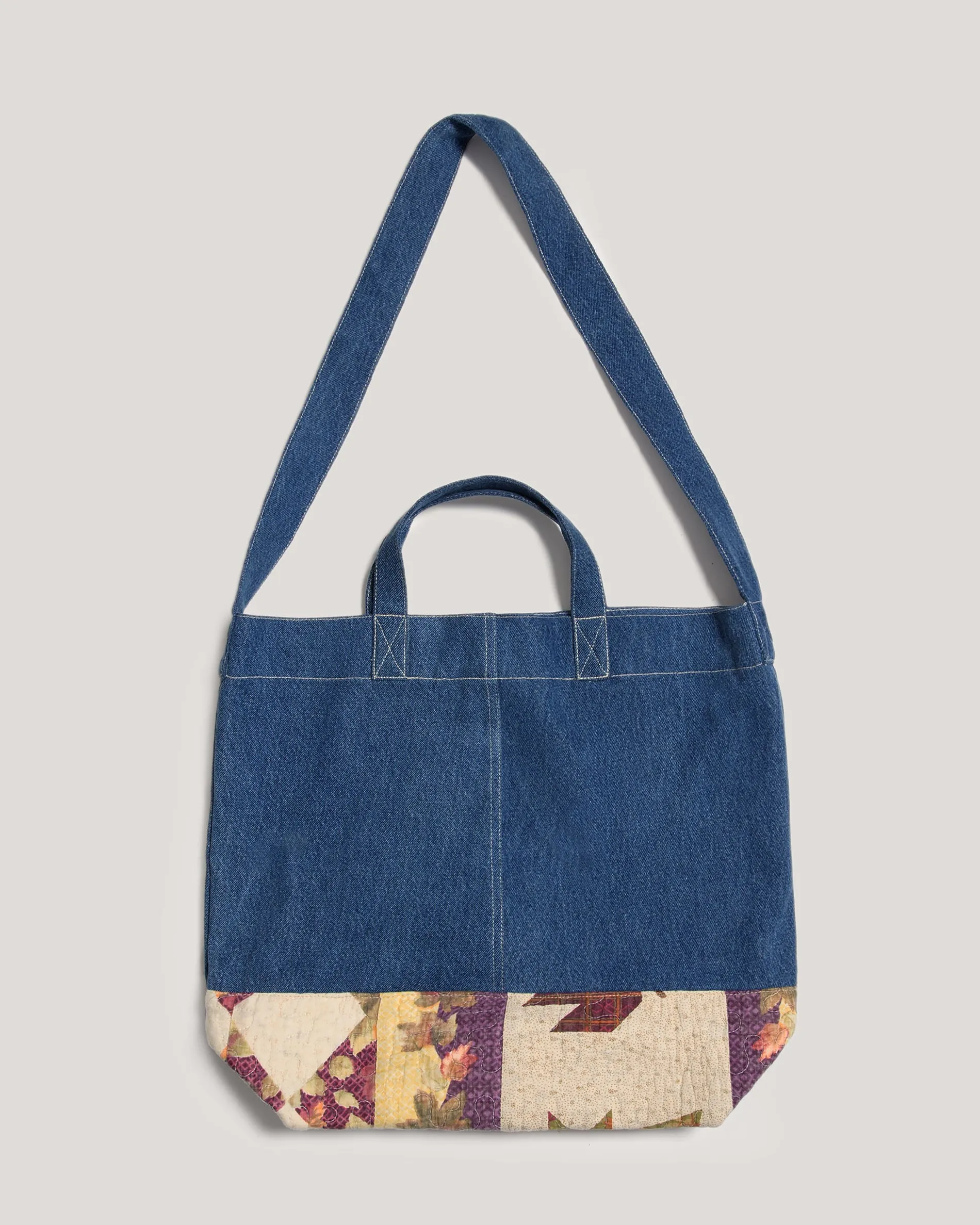 Women YMC Denim Tote Bag