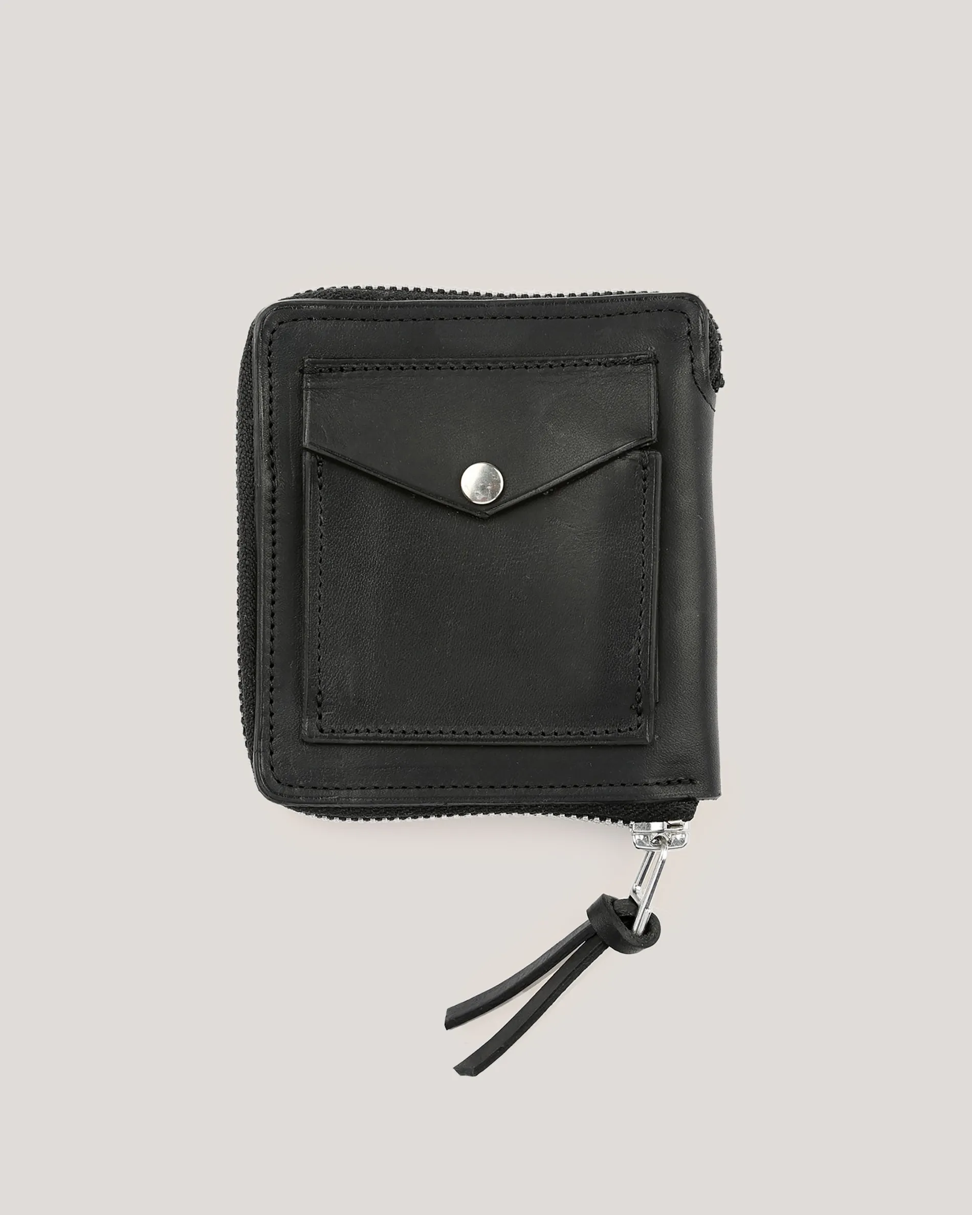 Women YMC Zip Leather Wallet